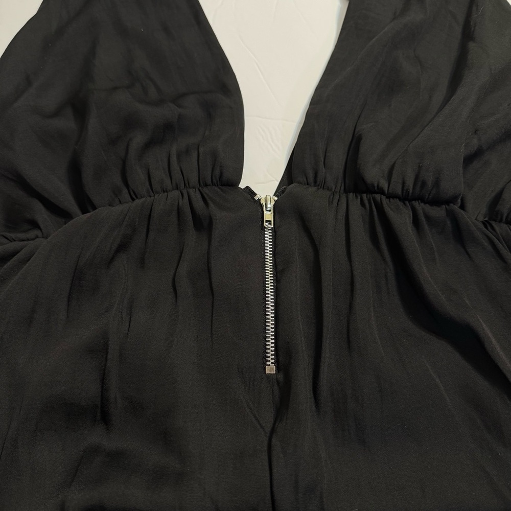Anthropology dRA Los Angeles Black Maxi Dress Large NWT - Picture 3 of 12